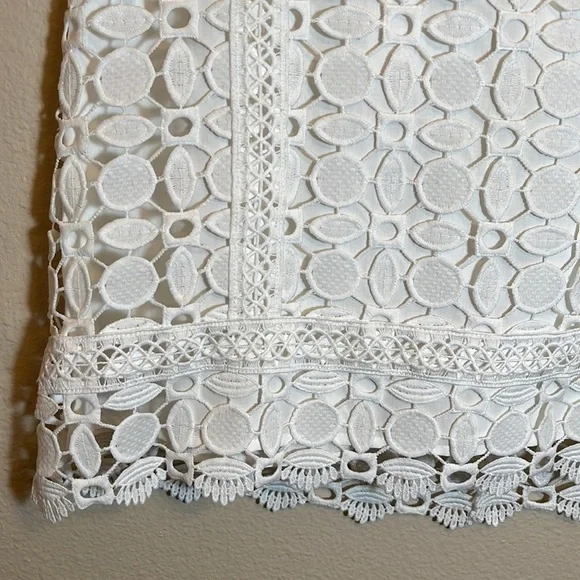 Topshop White Crochet Skirt - Picture 4 of 16